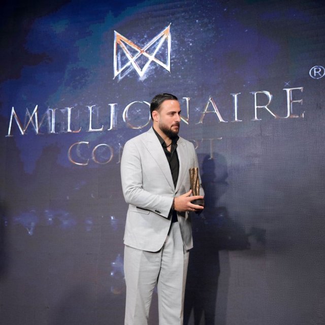 The author of the concept of &ldquo;Baku tailoring&rdquo;, successful businessman Surkhan Zeynalov was awarded at the Millionaire Concept Gala evening