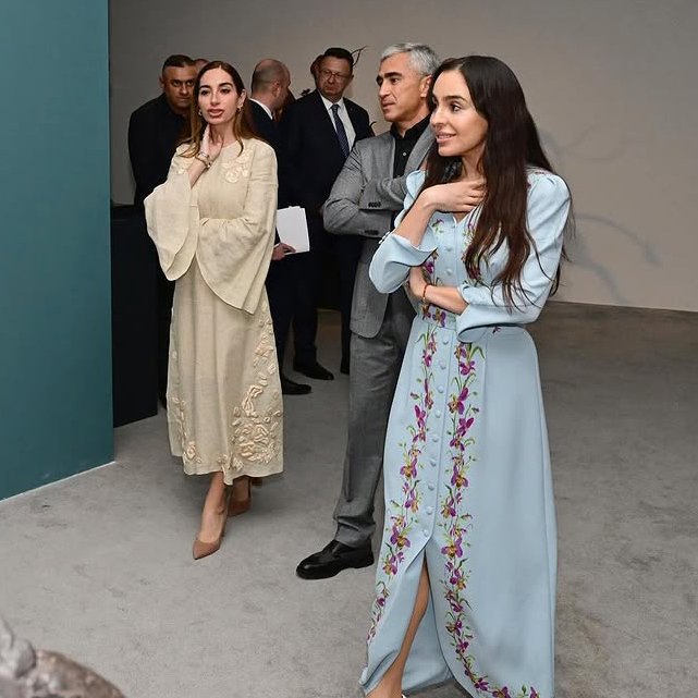 Opening of the &ldquo;Secret of the Rose&rdquo; exhibition at the Heydar Aliyev Center