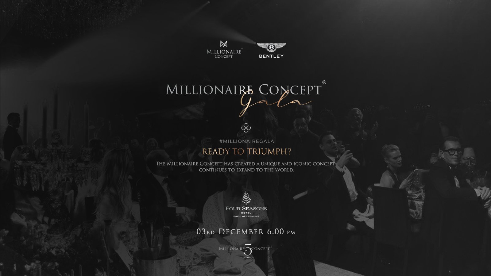 Millionaire Concept Prepares for its 5th Gala, Uniting Luxury and Fashion.
