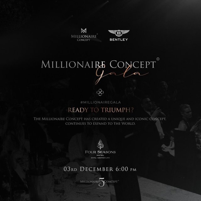 Millionaire Concept Prepares for its 5th Gala, Uniting Luxury and Fashion.