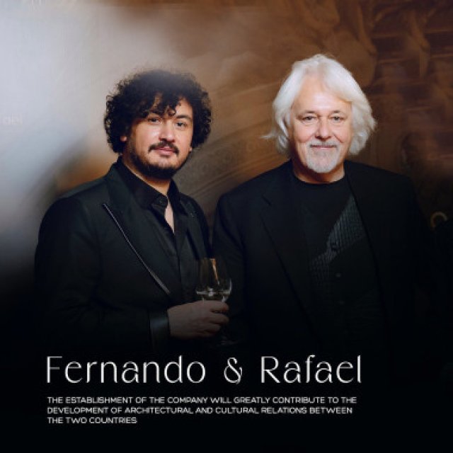 Azerbaijani Architect Rafael Abbasov Met With The Ministers Of Economy Of Italy And The UAE At Investopia Europe 2024.