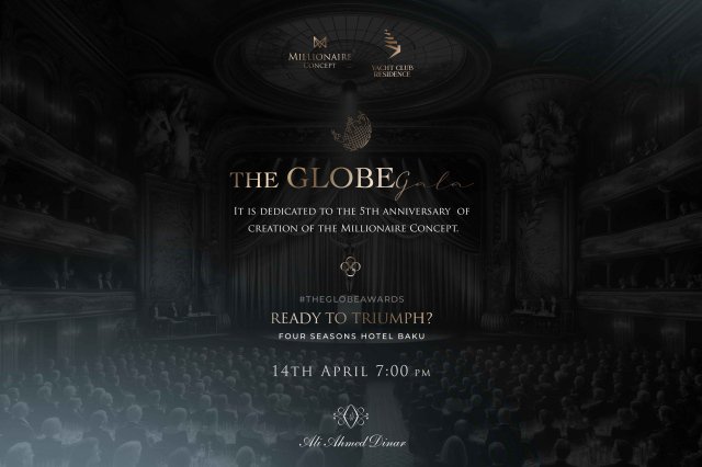 Millionaire Concept's The Globe Gala Event to Take Place